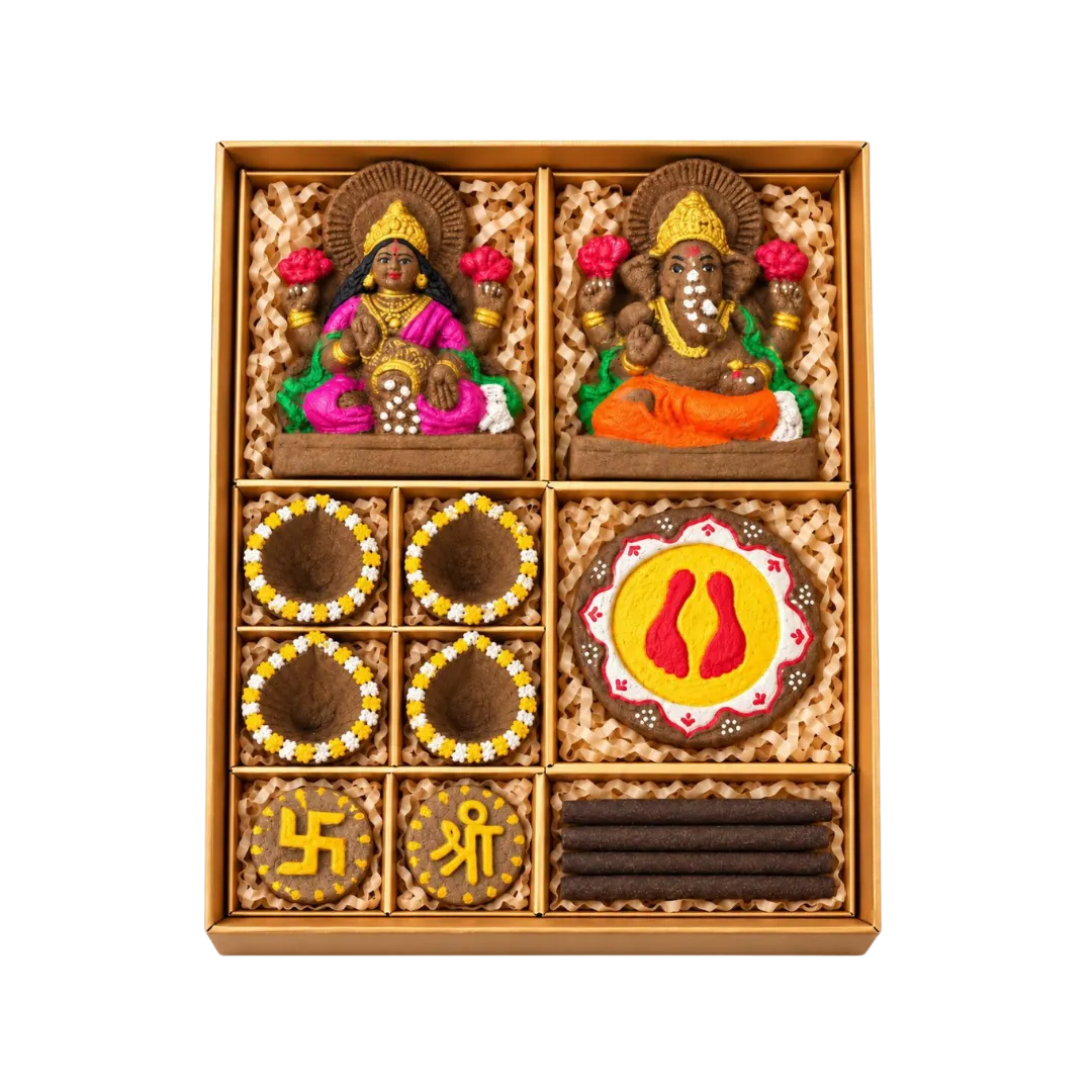 10 Handcrafted Pooja Box - Image 1